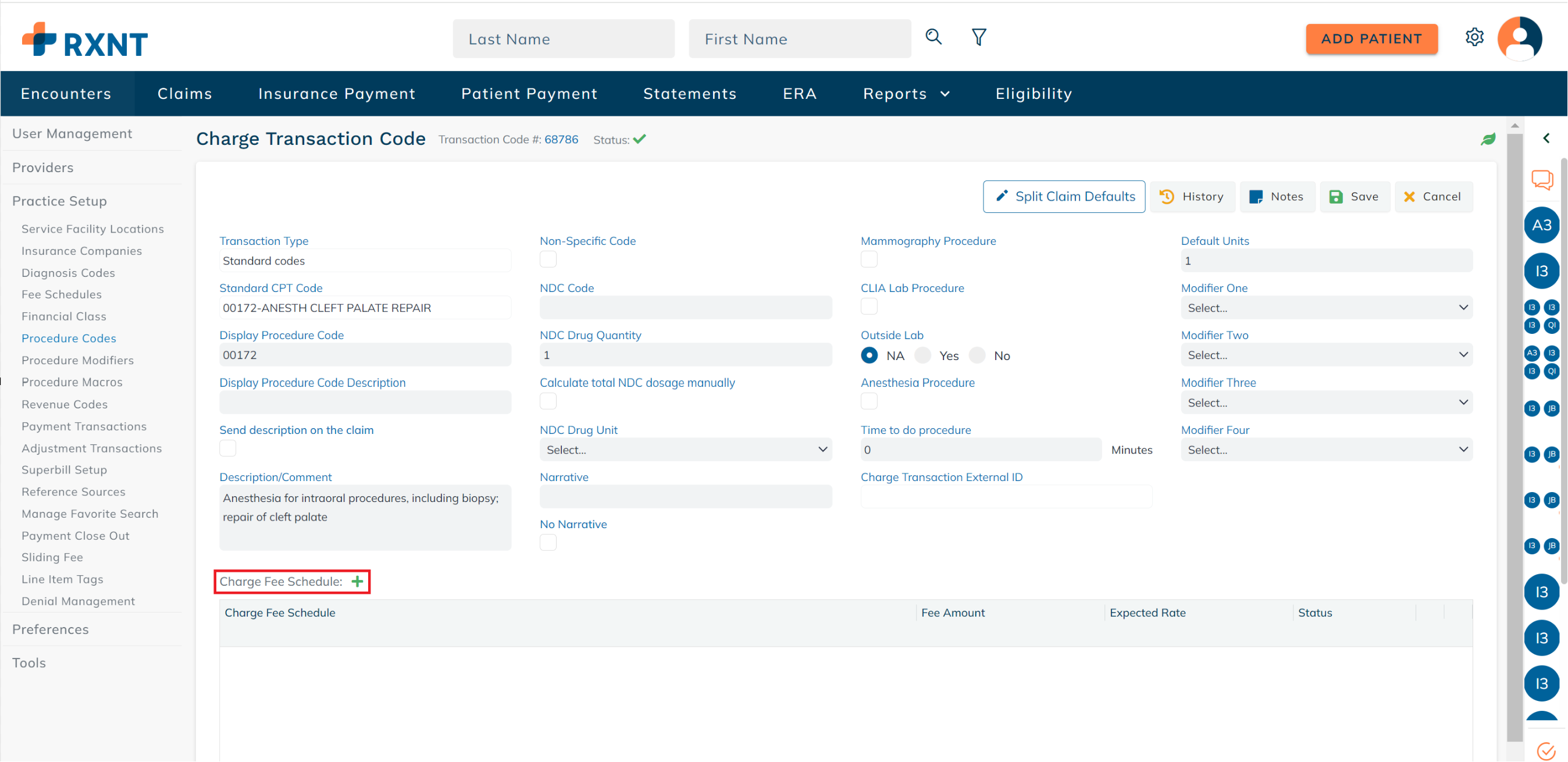 Fee Schedules RXNT Client Resolution Center