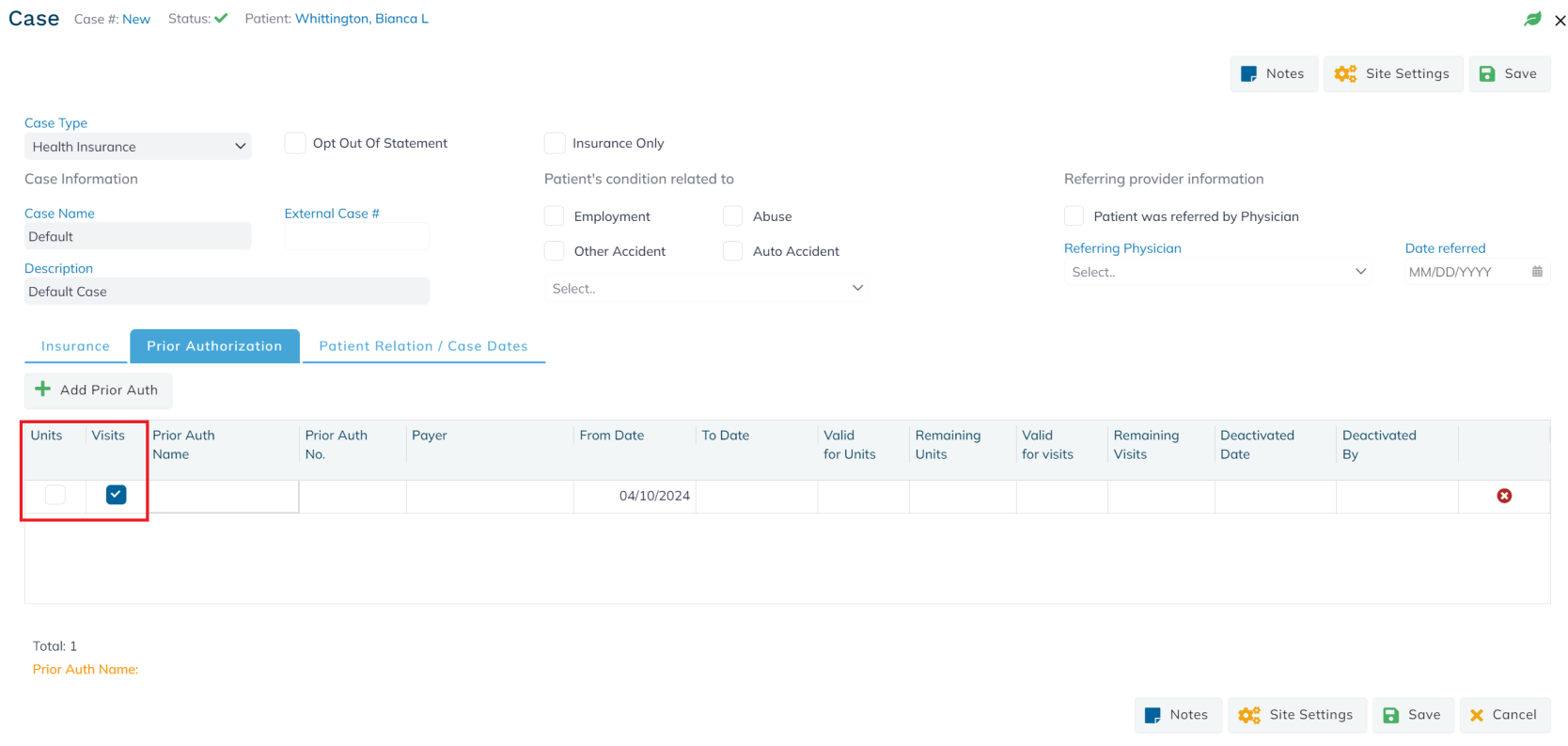 Create a Patient Case – RXNT Help Center