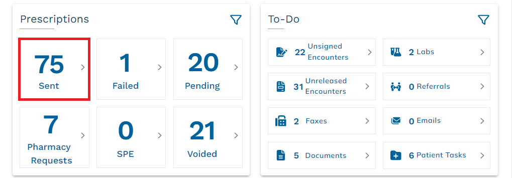 EHR Dashboard – RXNT Help Center