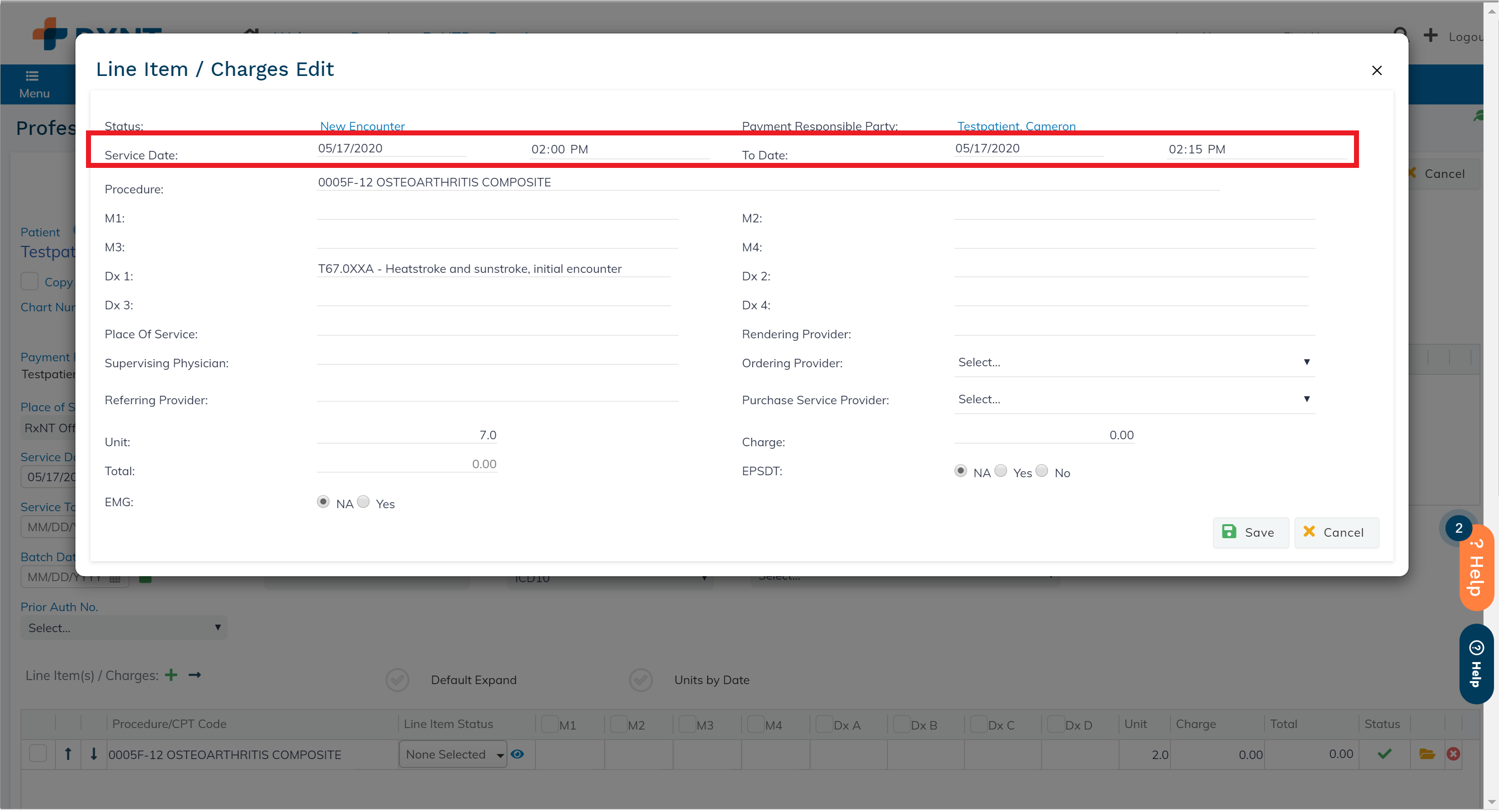 "Base Units" Field for Anesthesia Procedures. RXNT Client Resolution