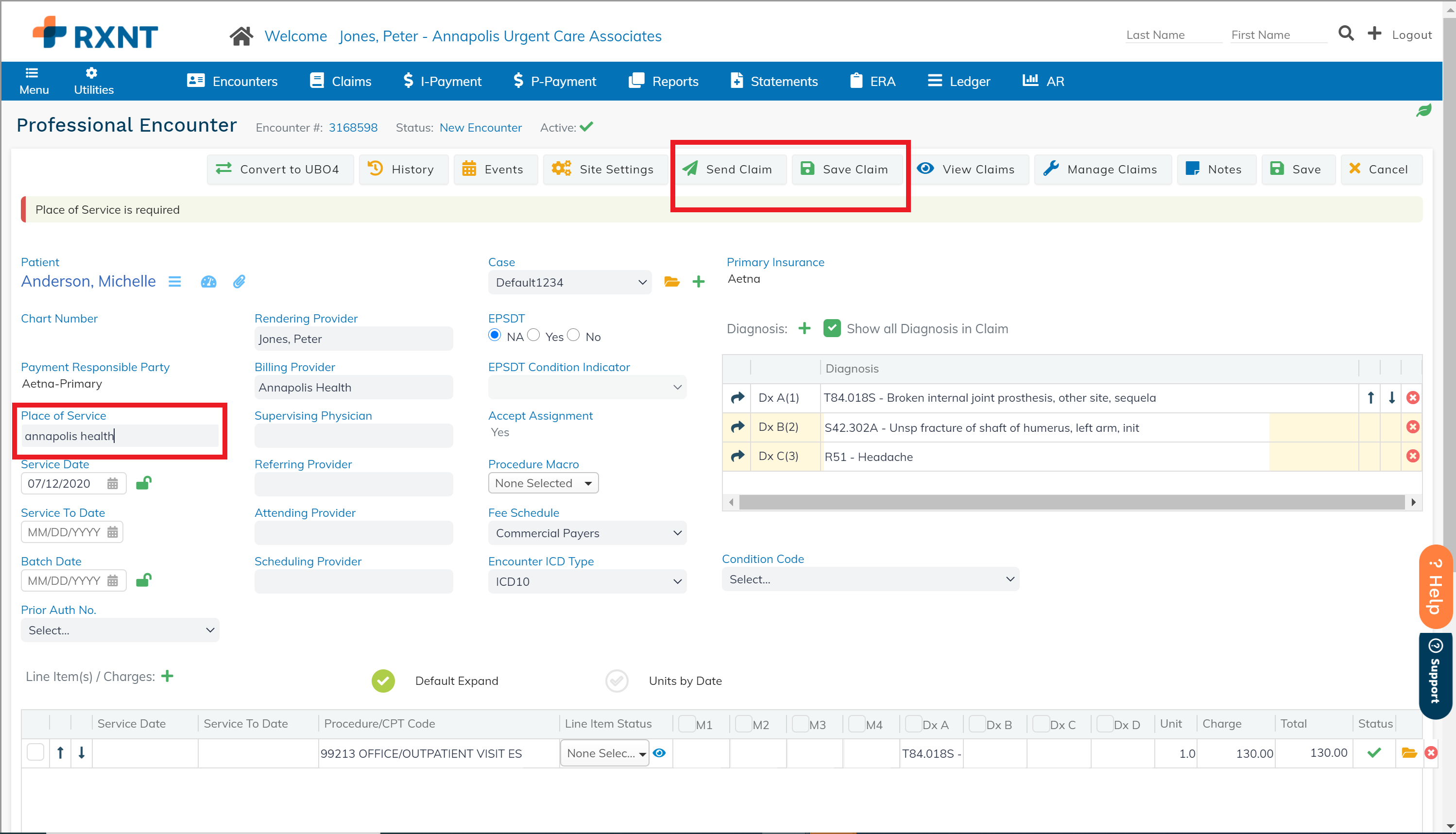 Claim Scrubbing RXNT Client Resolution Center